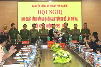 Đảng bộ Công an Hà Nội có đóng góp quan trọng trong thành tích chung của Thành phố