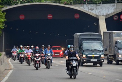 TP Hồ Chí Minh: Cấm xe qua hầm Thủ Thiêm theo giờ trong ngày 24 và 25/10