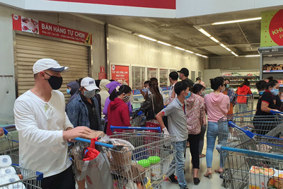 Chợ và siêu thị vẫn hoạt động bình thường, Đà Nẵng trấn an người dân