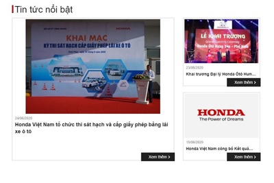 Honda Việt Nam phản hồi việc được tổ chức thi sát hạch và cấp Giấy phép lái xe ô tô