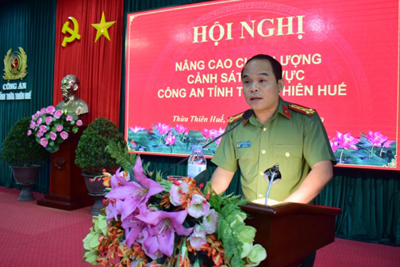 Giám đốc Công an Thừa Thiên Huế được bầu làm Phó Bí thư Tỉnh ủy