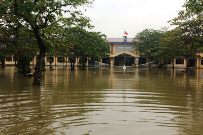 Thừa Thiên Huế: Học sinh, sinh viên được nghỉ học 2 ngày do mưa lũ