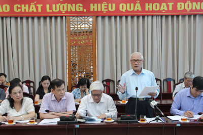 Mặt trận Tổ quốc lấy ý kiến vào Dự thảo Văn kiện Đại hội XVII Đảng bộ Thành phố Hà Nội