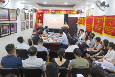 Hà Nội: Hiệp hội Doanh nghiệp nhỏ và vừa góp ý Dự thảo Báo cáo chính trị Đại hội lần thứ XVII Đảng bộ thành phố