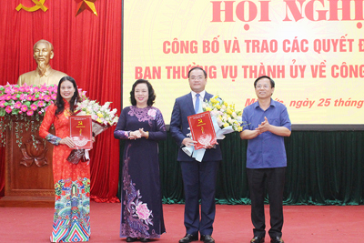 Bà Bạch Liên Hương được phân công làm Giám đốc Sở LĐTB&XH Hà Nội