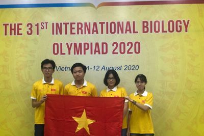 4 học sinh Việt Nam đoạt giải Olympic Sinh học quốc tế