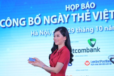Á hậu Bùi Phương Nga là Đại sứ thương hiệu của Ngày thẻ Việt Nam 2020