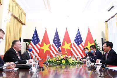 Ngoại trưởng Mỹ đánh giá cao nỗ lực của Việt Nam hướng tới thương mại hài hòa