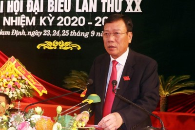 [Infographics] Ông Đoàn Hồng Phong tái đắc cử Bí thư Tỉnh ủy Nam Định