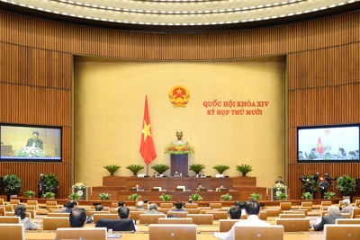 Quốc hội nghe Báo cáo giải trình, tiếp thu, chỉnh lý dự thảo Luật Biên phòng Việt Nam