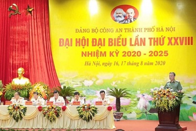 Đảng bộ Công an TP Hà Nội: Phát huy truyền thống, xứng danh Công an Thủ đô Anh hùng