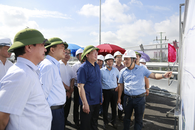 Bí thư Thành ủy Vương Đình Huệ:  Đẩy nhanh việc hoàn thành 5 dự án giao thông trọng điểm của thành phố