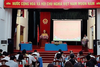 Kỳ họp thứ 16 HĐND huyện Thanh Trì: Tập trung giải pháp đảm bảo tiến độ các dự án