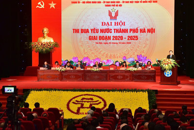 Đại hội thi đua yêu nước TP Hà Nội giai đoạn 2020-2025: Đoàn kết, sáng tạo, đổi mới, thi đua xây dựng Thủ đô văn hiến, văn minh, hiện đại