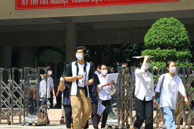 11.000 thí sinh Đà Nẵng hoàn thành môn thi đầu tiên Kỳ thi tốt nghiệp THPT đợt 2