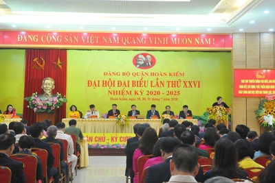 Đại hội đại biểu lần thứ XXVI Đảng bộ quận Hoàn Kiếm thành công tốt đẹp