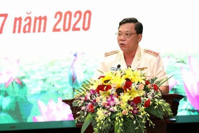 Thiếu tướng Nguyễn Hải Trung tiếp tục được bầu giữ chức Bí thư Đảng ủy Công an Hà Nội