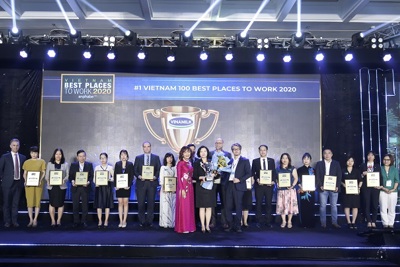 Vinamilk tỏa sáng với 3 giải thưởng lớn tại lễ trao giải Top 100 nơi làm việc tốt nhất Việt Nam