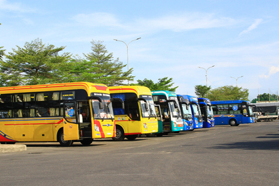 Đà Nẵng ngày đầu vận tải hành khách mở trở lại: Xe vài khách vẫn phải chạy lấy tuyến