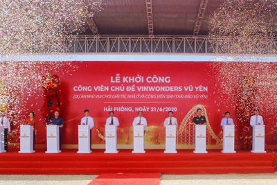 Hải Phòng: Khởi công dự án công viên chủ đề lớn nhất Việt Nam
