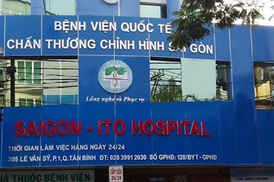 Quảng cáo “ẩu”, Bệnh viện Quốc tế chấn thương chỉnh hình Sài Gòn bị xử phạt