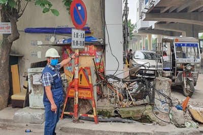 Đường sắt Nhổn - ga Hà Nội: Nguy cơ trễ hẹn do thiếu mặt bằng