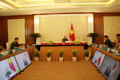 Điện đàm trực tuyến cấp Thứ trưởng Bộ Quốc phòng Việt Nam - Nhật Bản