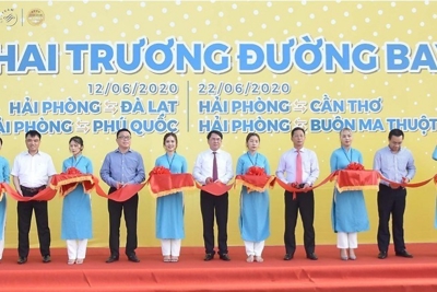Vietnam Airlines khai trương 4 đường bay mới từ Hải Phòng