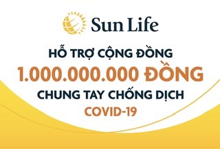 Sun Life Việt Nam đóng góp 1 tỷ đồng phòng chống dịch Covid-19