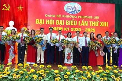 Quận Thanh Xuân tổ chức thành công Đại hội tại Đảng bộ phường Phương Liệt