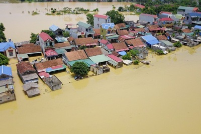 Đỉnh lũ nhiều sông nội tỉnh tại Hà Nội có thể lên đến báo động 3