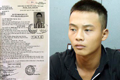 Quảng Ngãi: Truy bắt phạm nhân đặc biệt nguy hiểm, trốn khỏi trại giam