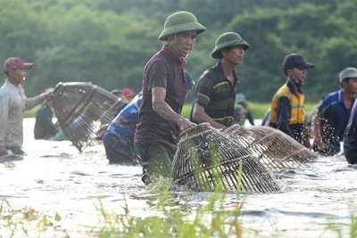 Hà Tĩnh: Khai hội đánh cá Đồng Hoa