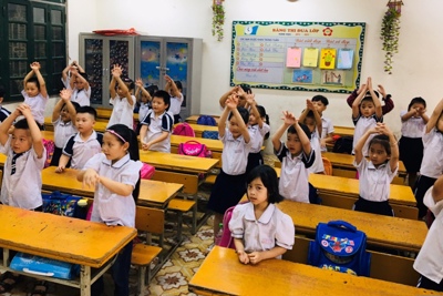 Quận Hoàng Mai: Đảm bảo an toàn cho học sinh mầm non, tiểu học khi đi học trở lại