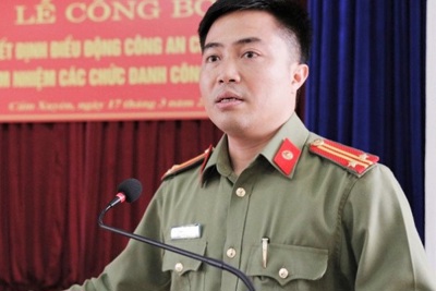 Hà Tĩnh: Kỷ luật cảnh cáo Trung tá công an do thiếu trách nhiệm