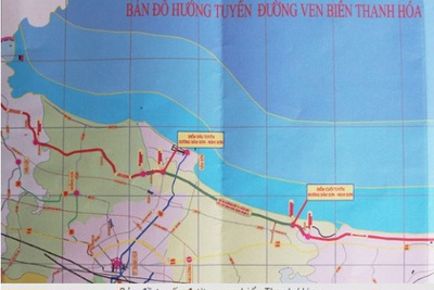 Phê duyệt đầu tư xây dựng 2 đoạn đường bộ ven biển tỉnh Thanh Hóa