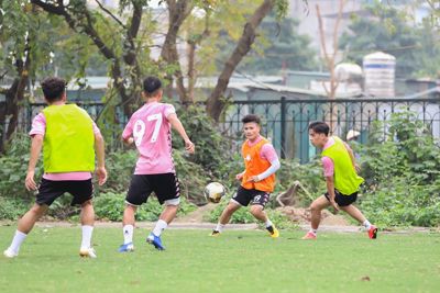 Hà Nội FC hội quân tập kín, sẵn sàng chờ ngày V-League 2020 trở lại