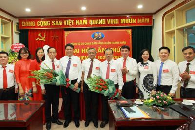 Đảng bộ Cơ quan Dân Đảng quận Thanh Xuân phấn đấu 100% chi bộ hoàn thành tốt nhiệm vụ