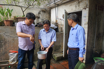 Phát hiện 8 ổ dịch sốt xuất huyết tại huyện Thanh Oai