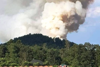 Dập tắt đám cháy gây thiệt hại hơn 1ha rừng tại huyện Sóc Sơn