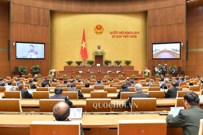 Hôm nay (8/6), Quốc hội họp đợt 2 theo hình thức tập trung tại Nhà Quốc hội, Thủ đô Hà Nội