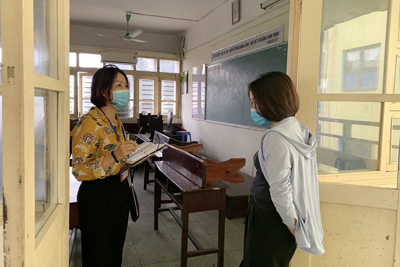 Quận Ba Đình: Sẵn sàng đón học sinh quay trở lại trường học vào ngày 4/5