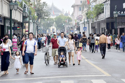 Hà Nội dự kiến đón 10 - 11 triệu lượt khách du lịch nội địa