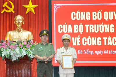 Điều động Đại tá Phan Văn Dũng làm Phó Giám đốc Công an TP Đà Nẵng