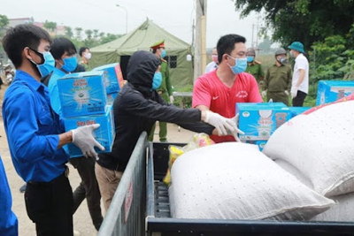 Huyện Mê Linh: Không để người dân vùng cách ly phàn nàn vì thiếu thực phẩm