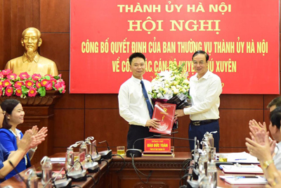 Ông Nguyễn Xuân Thanh giữ chức Phó Bí thư Huyện ủy Phú Xuyên
