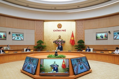 Thủ tướng làm việc với lãnh đạo thành phố Hà Nội về tình hình phát triển kinh tế-xã hội