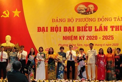 Đảng bộ phường Đồng Tâm, quận Hai Bà Trưng: Một nhiệm kỳ nhiều khởi sắc, đạt kết quả toàn diện