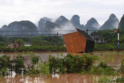 Hơn 20 người chết và mất tích vì mưa lớn tại Trung Quốc