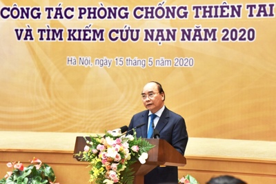 Thủ tướng Nguyễn Xuân Phúc: Không để bị động trong mọi tình huống thiên tai